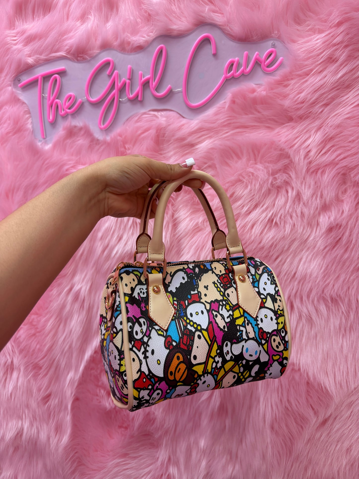 Print Pillow Hand Bags