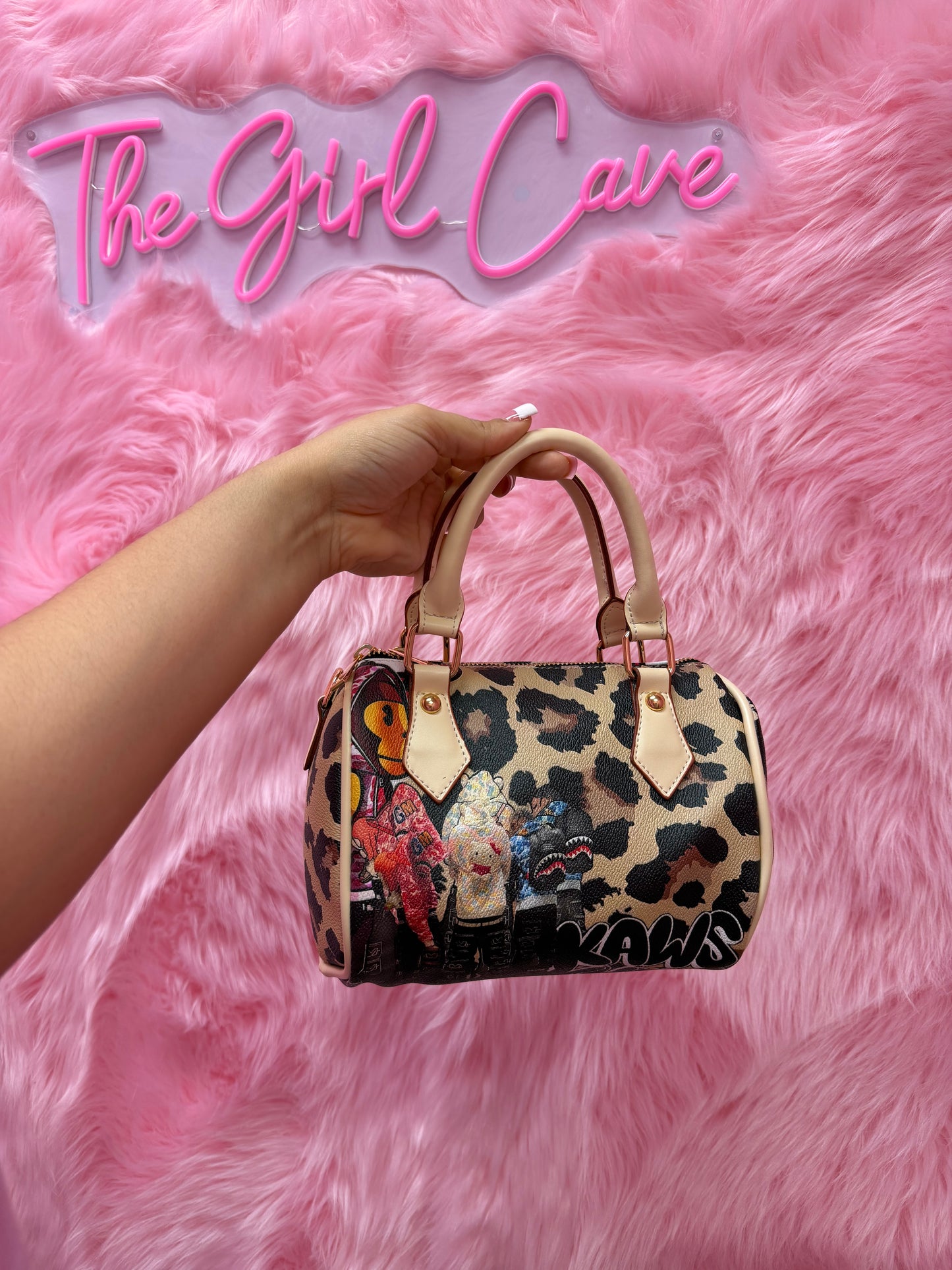 Print Pillow Hand Bags