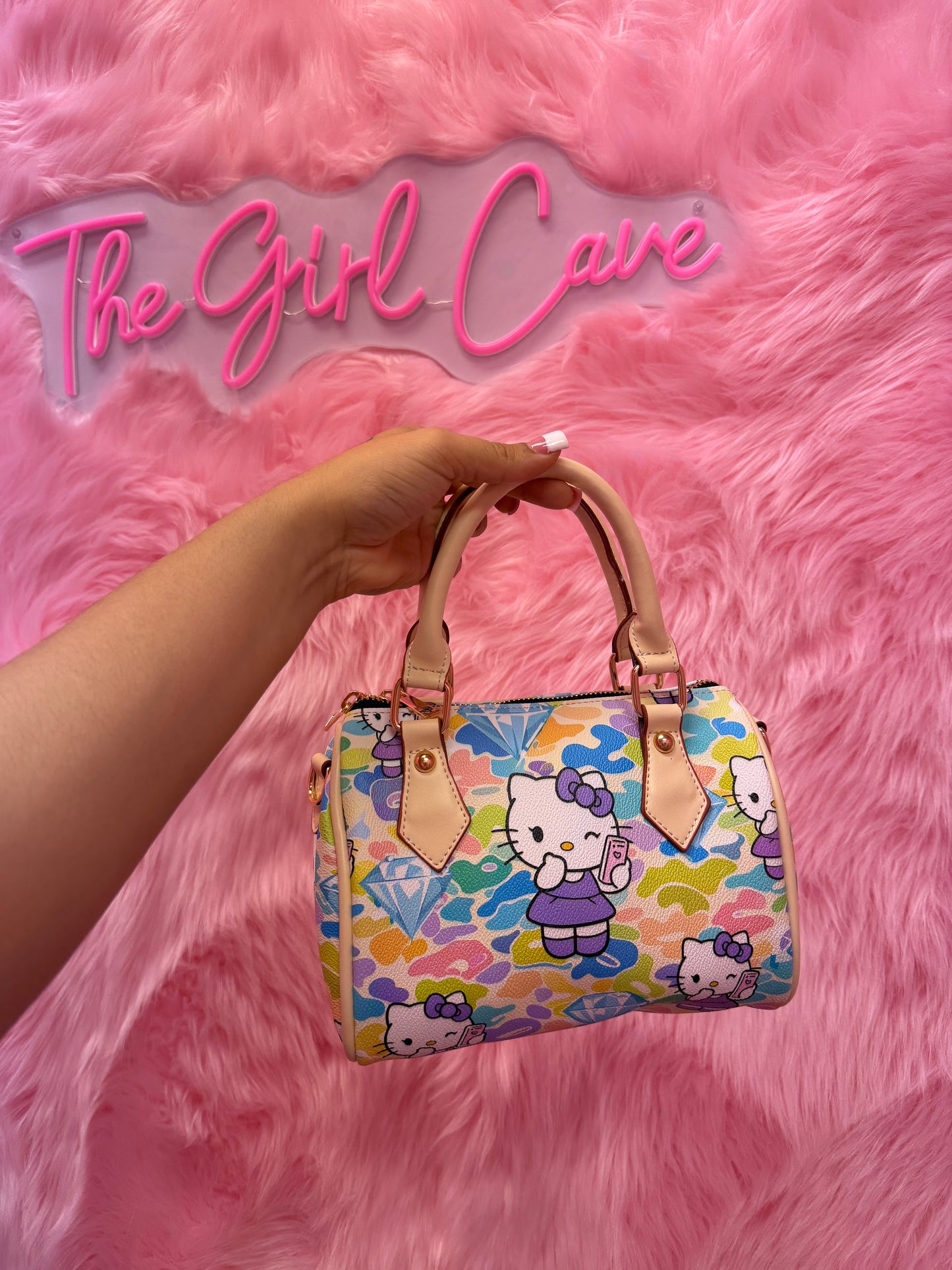 Print Pillow Hand Bags