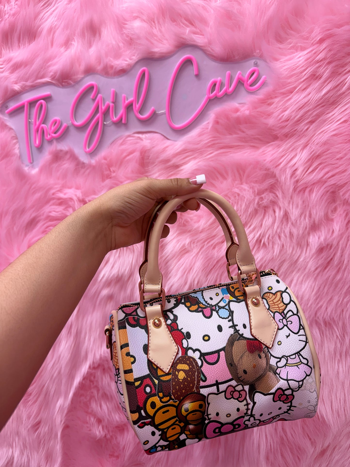 Print Pillow Hand Bags
