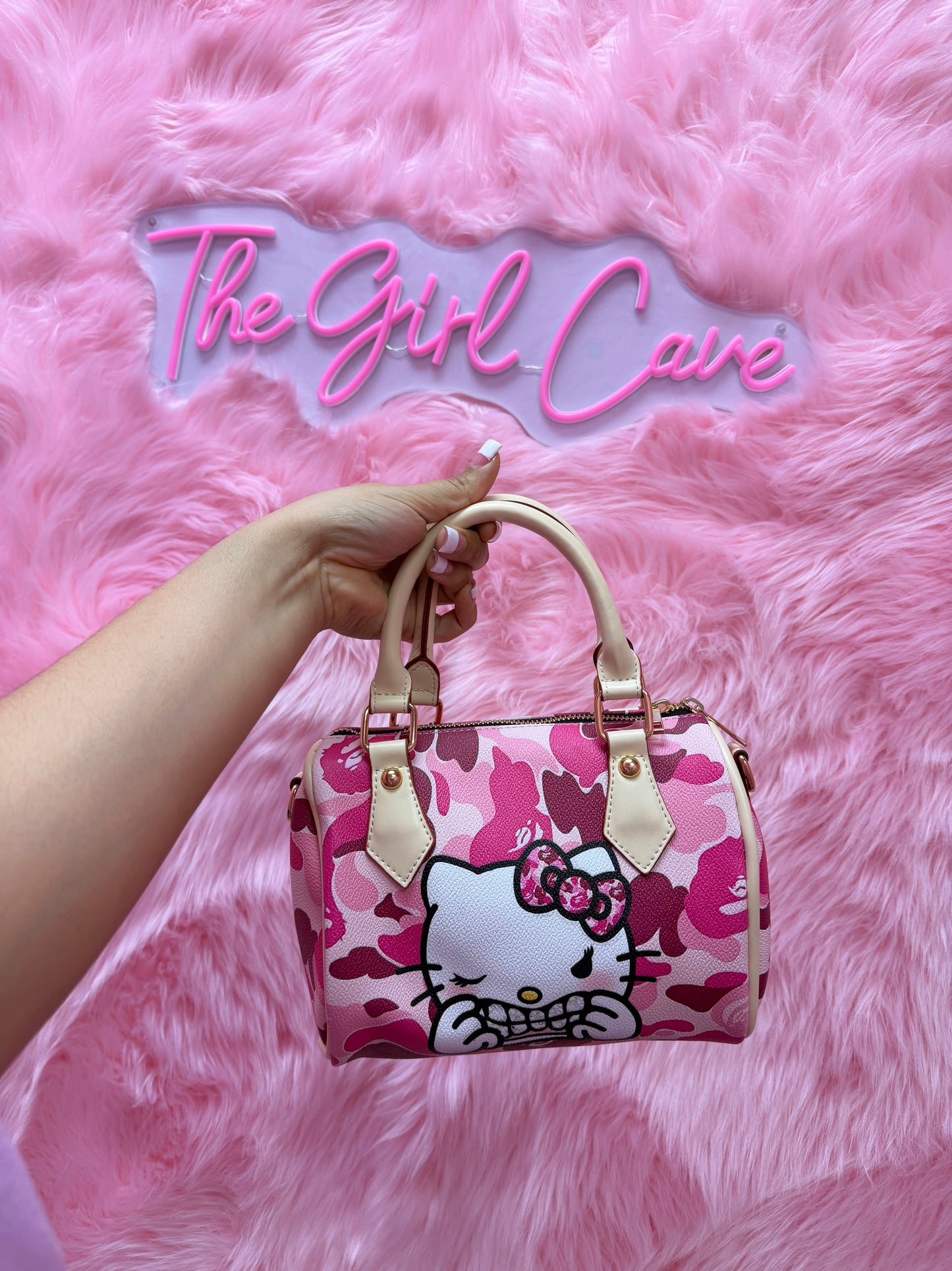 Print Pillow Hand Bags