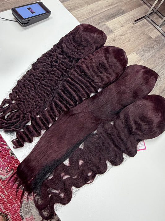 Cherry Chola  13x6 Transparent Virgin Wigs 210% Density