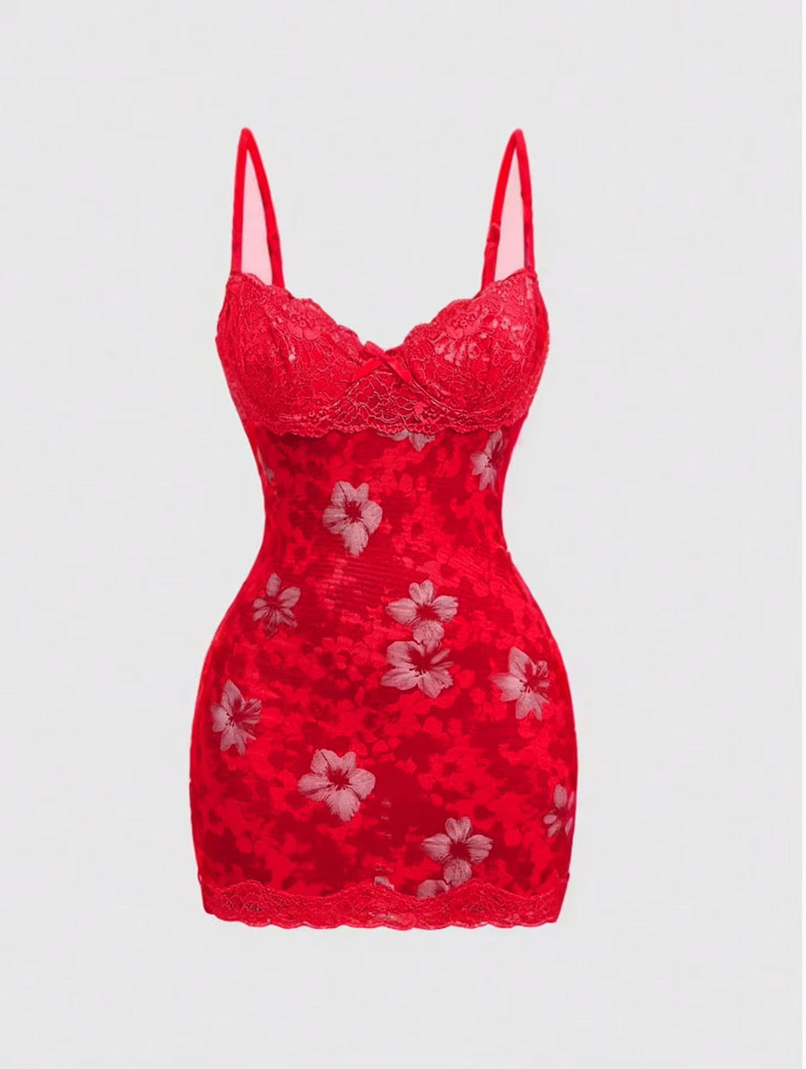 Lace Cup Dress