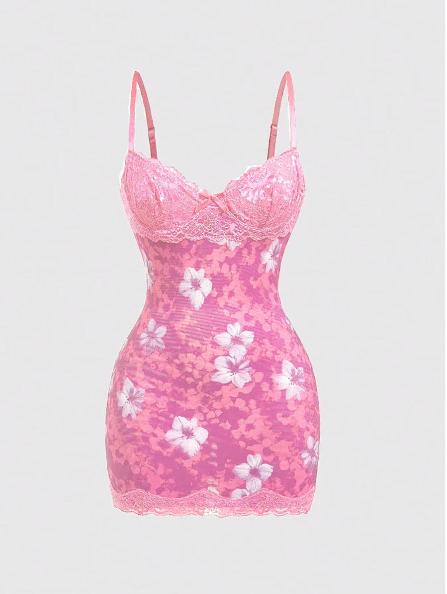 Lace Cup Dress