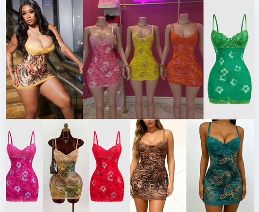 Lace Cup Dress