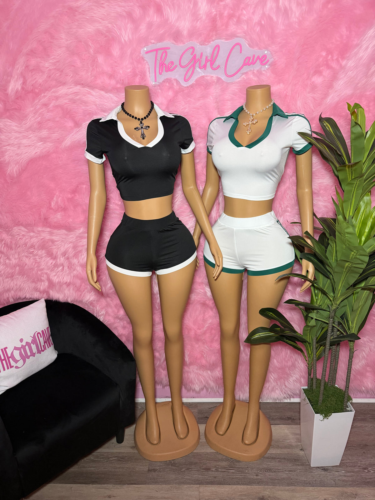 Collar Short Set