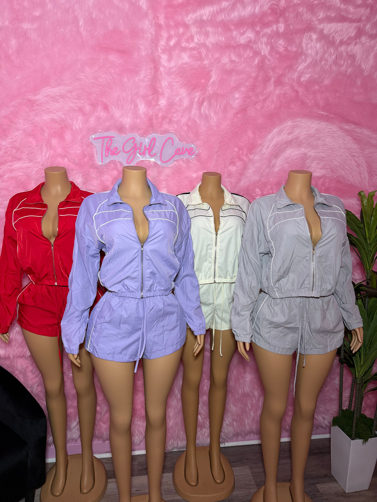 Windbreaker Short Sets