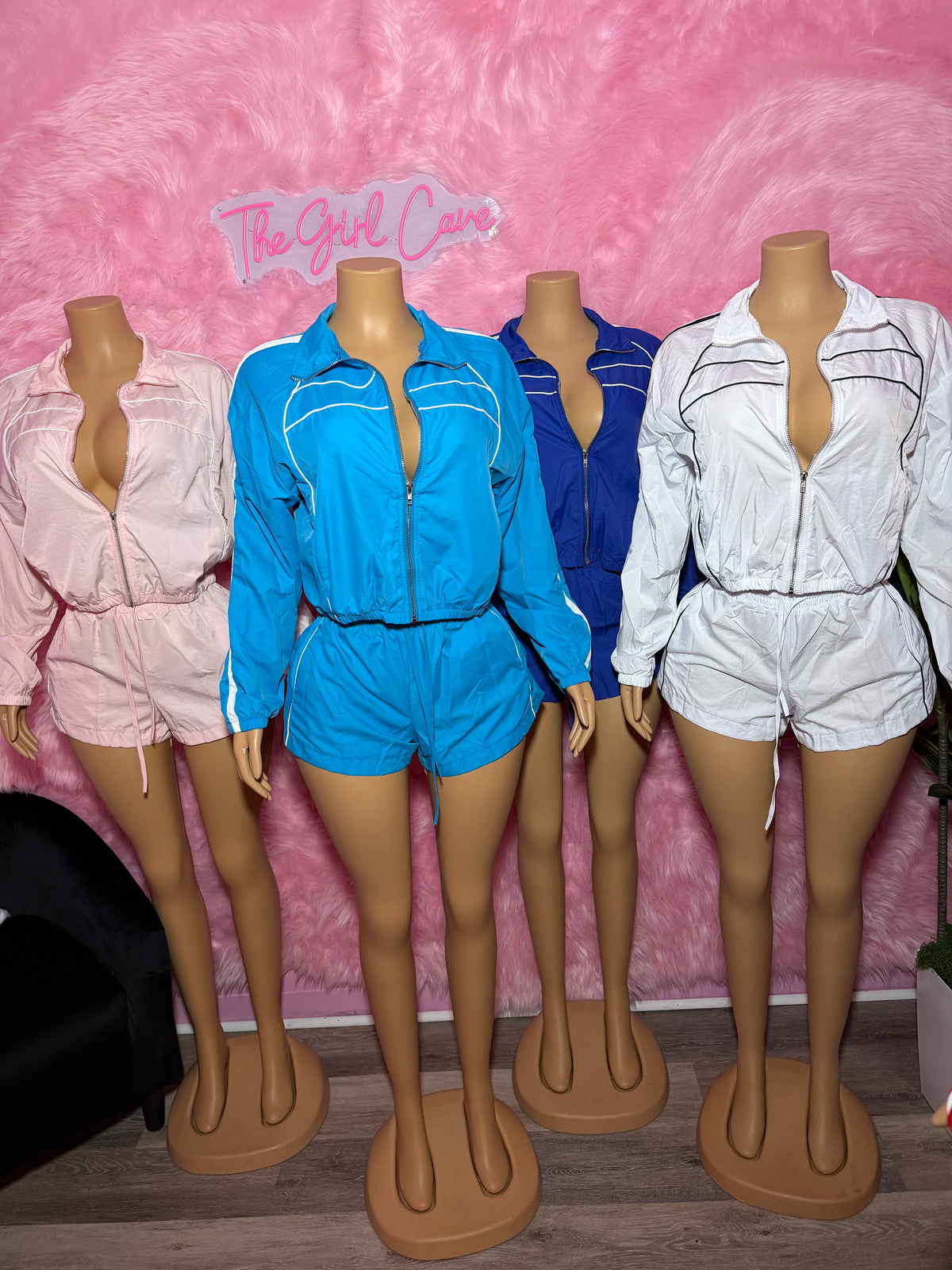 Windbreaker Short Sets