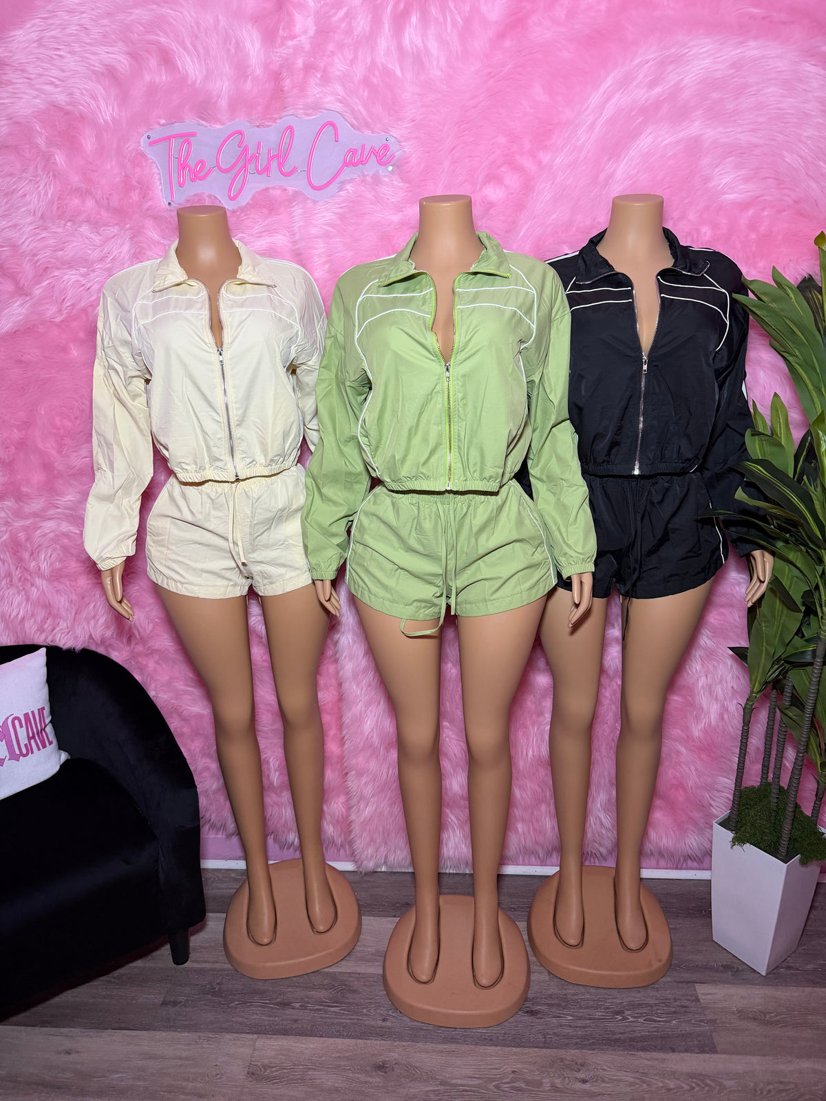 Windbreaker Short Sets