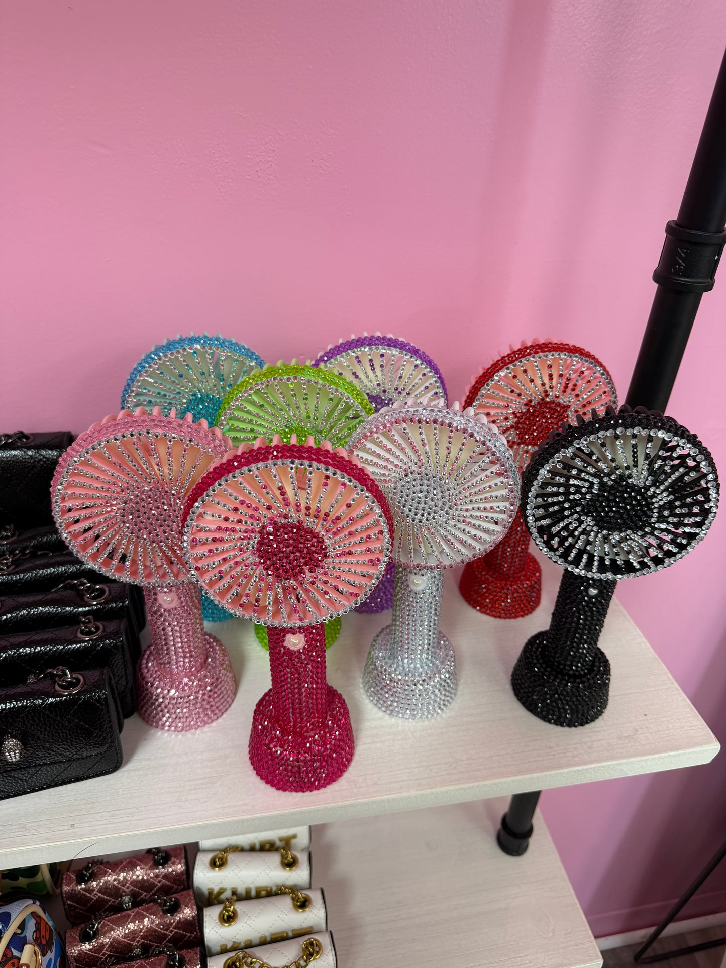Rhinestone Fans