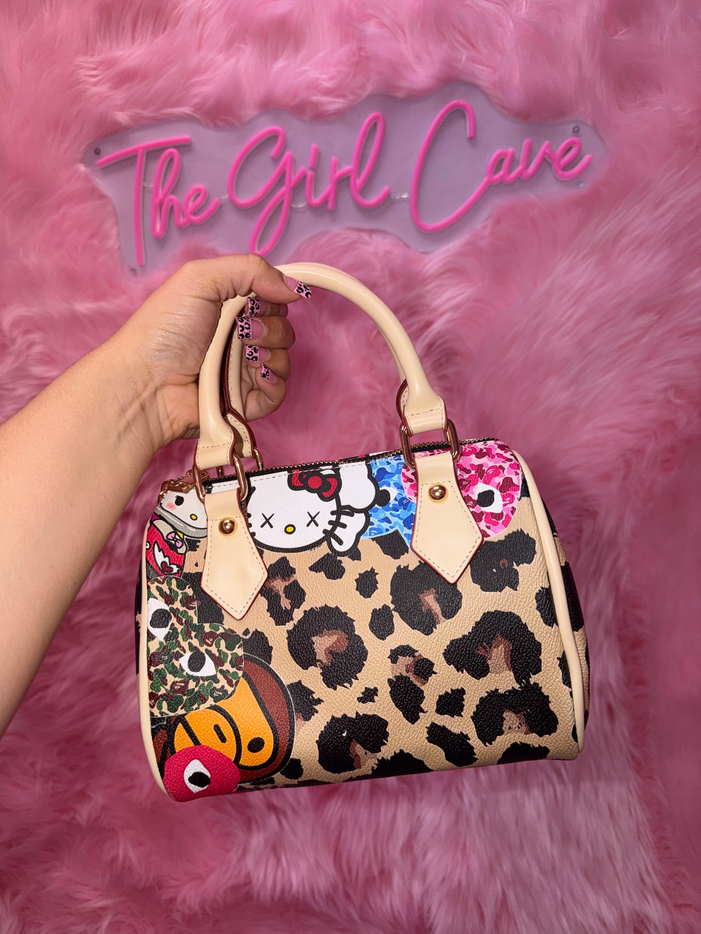 Print Pillow Hand Bags