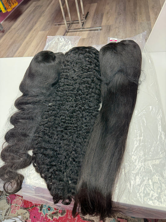 200% Density V Part Wigs