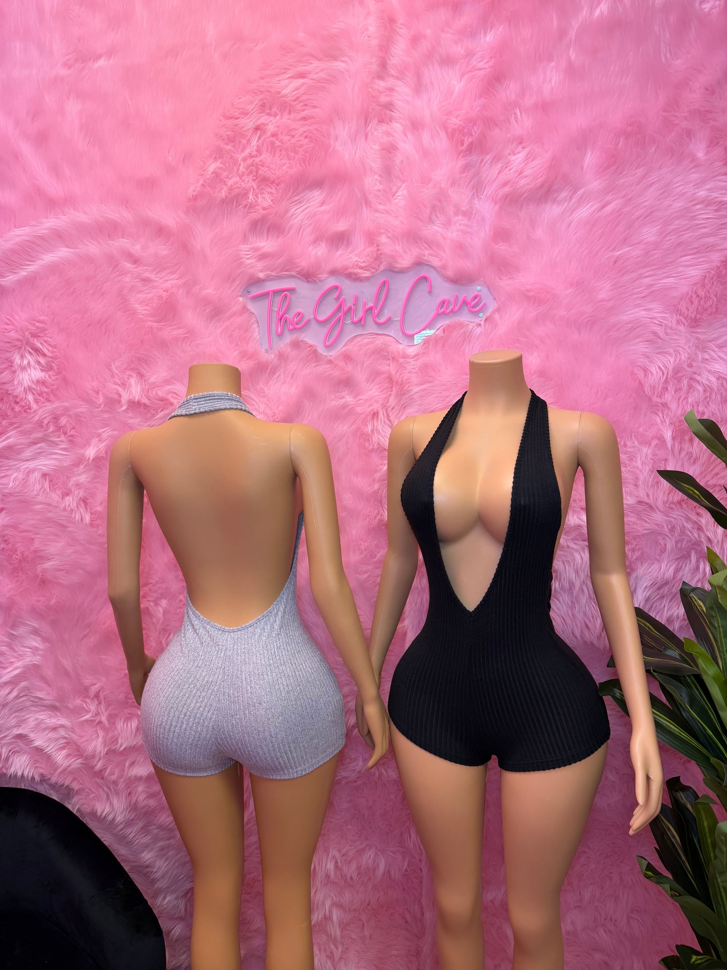 V Neck Romper