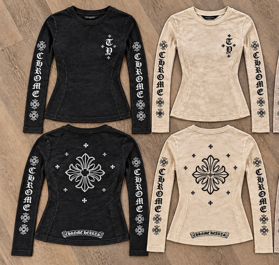 Long Sleeve Slinky Cotton Top