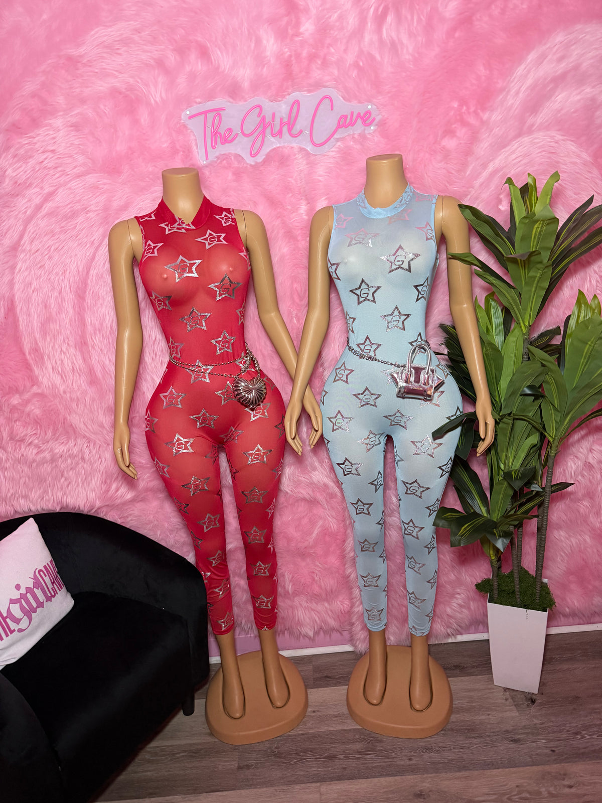 Star Metallic Jumpsuit