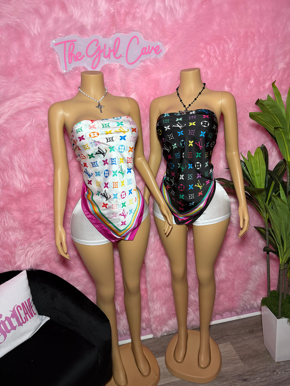 Scarf Short Sets