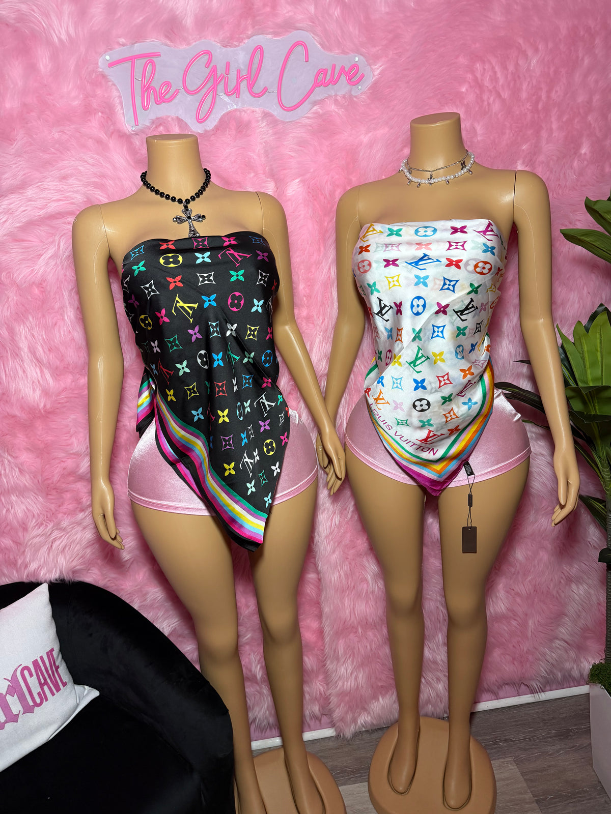 Scarf Short Sets