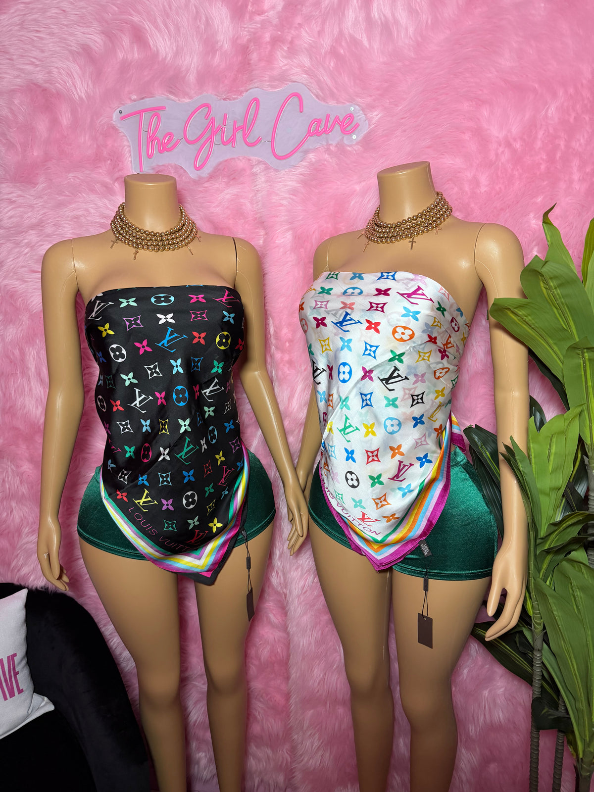 Scarf Short Sets