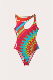 Rainbow One Piece W/ Scarf