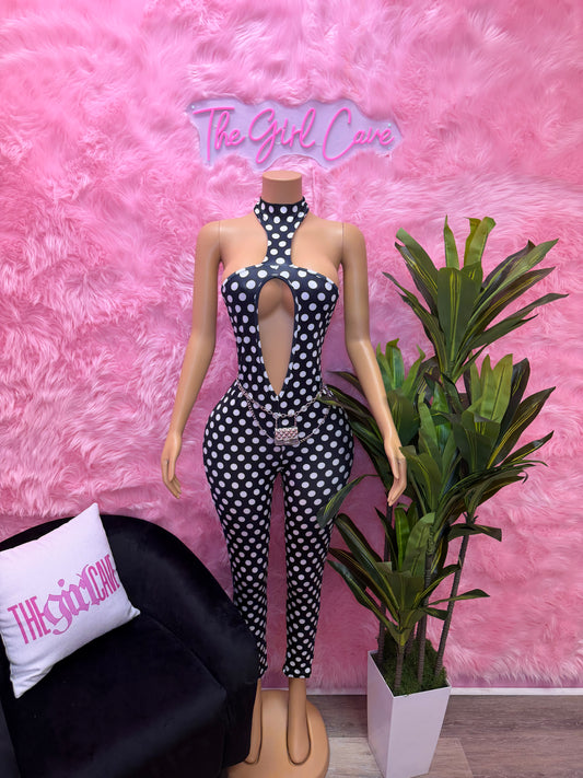 Polka Dot Jumpsuit