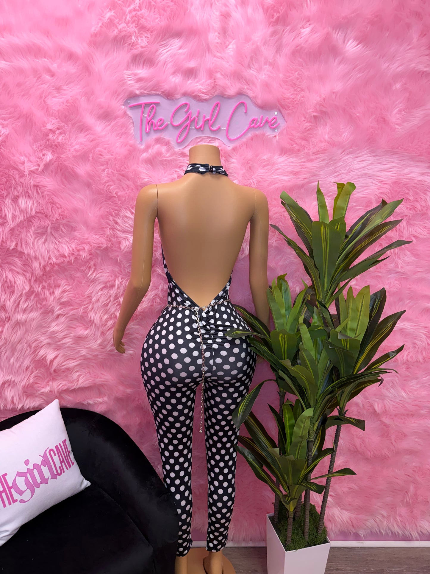 Polka Dot Jumpsuit