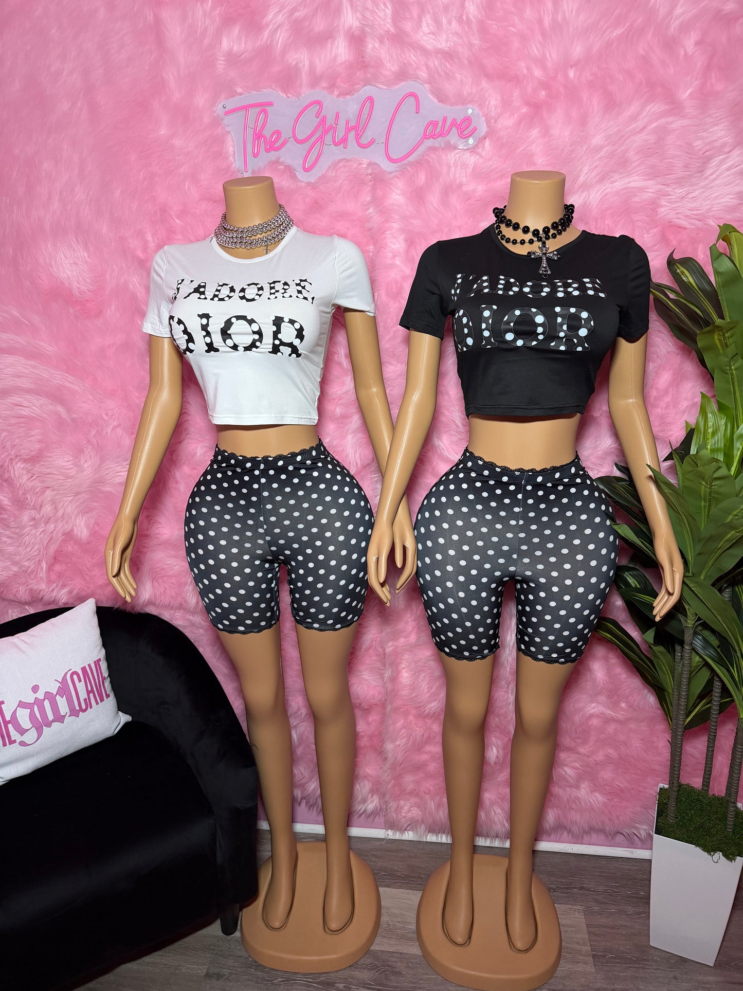Adore Biker Short Set