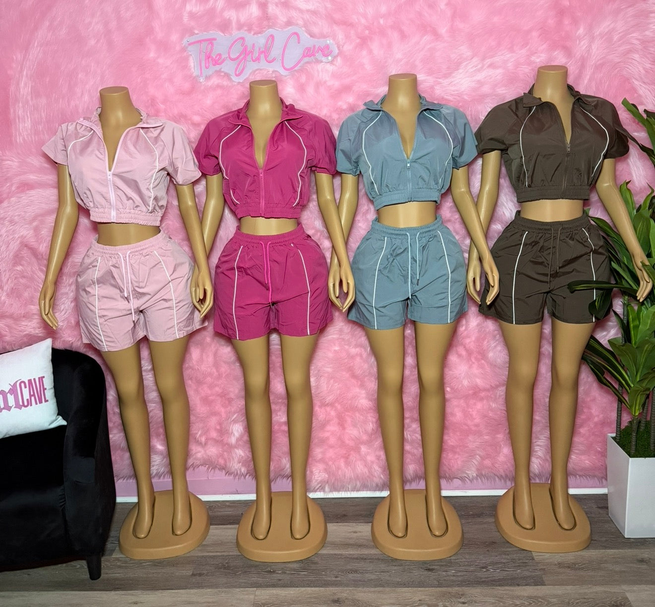 Wind Breaker Short Sets