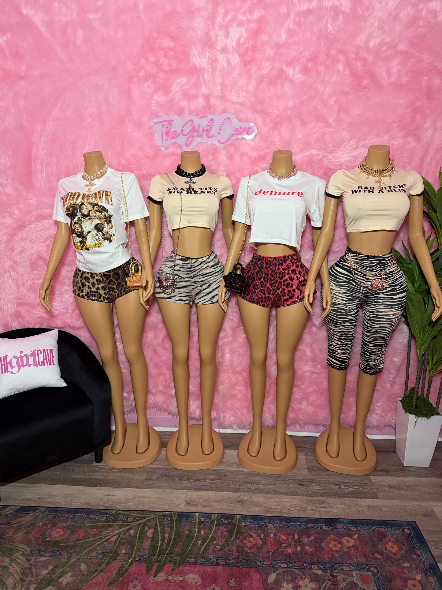Graphic Animal Print Sets