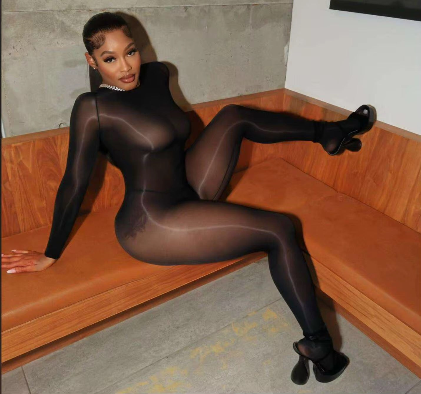 Sheer Jumpsuits