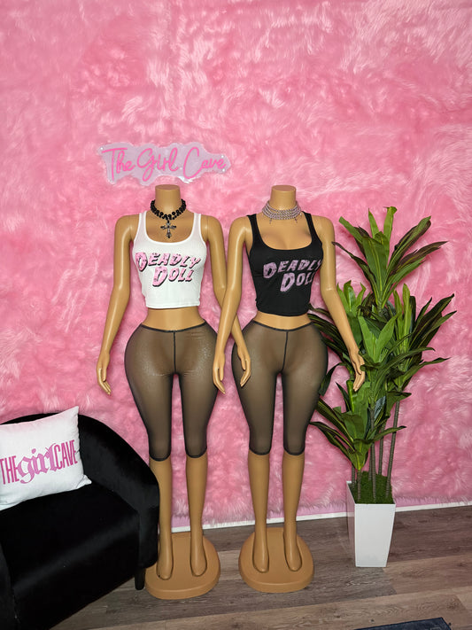 Deadly Doll Capri Set