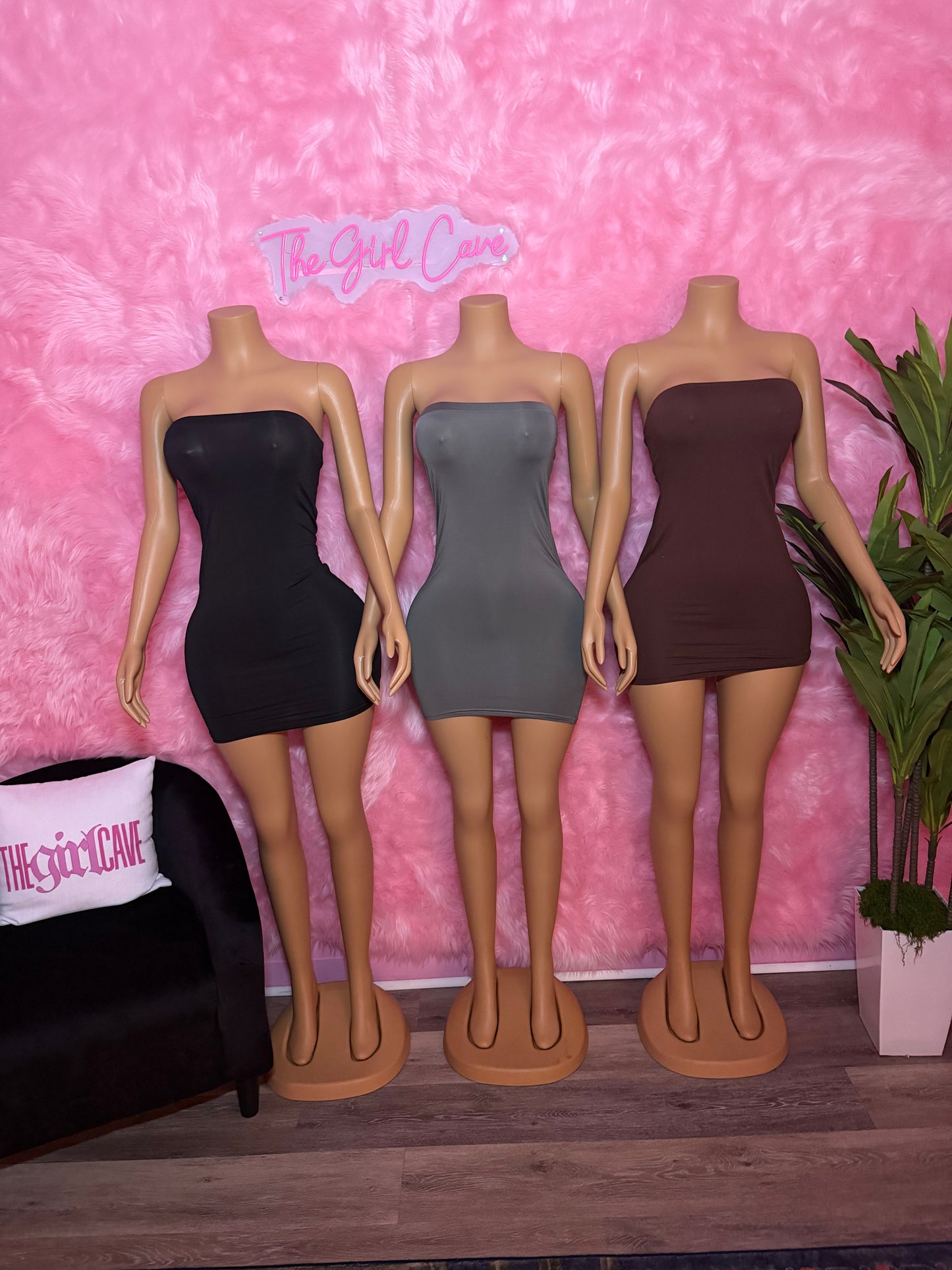 Strapless Mini Dress