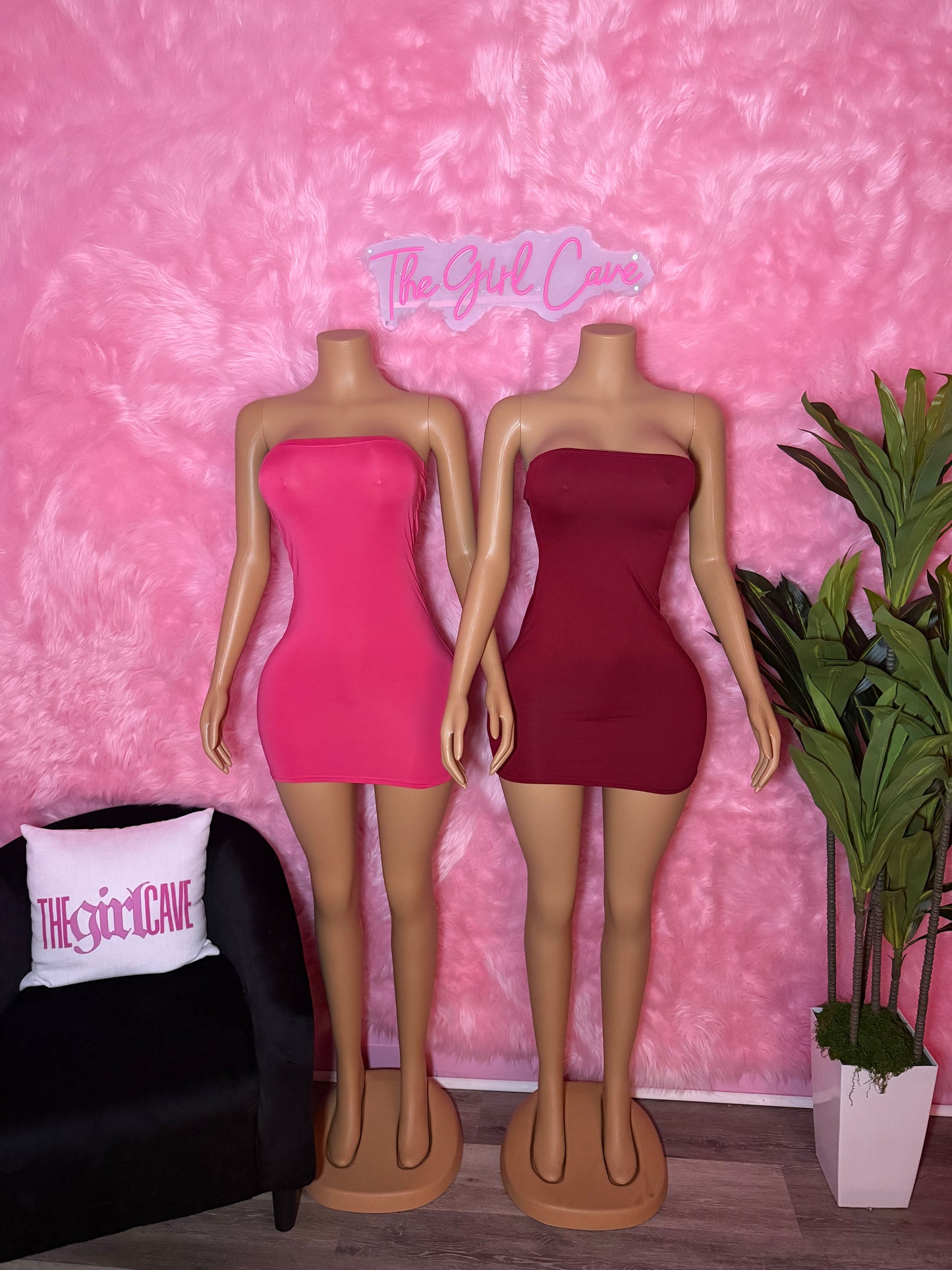 Strapless Mini Dress