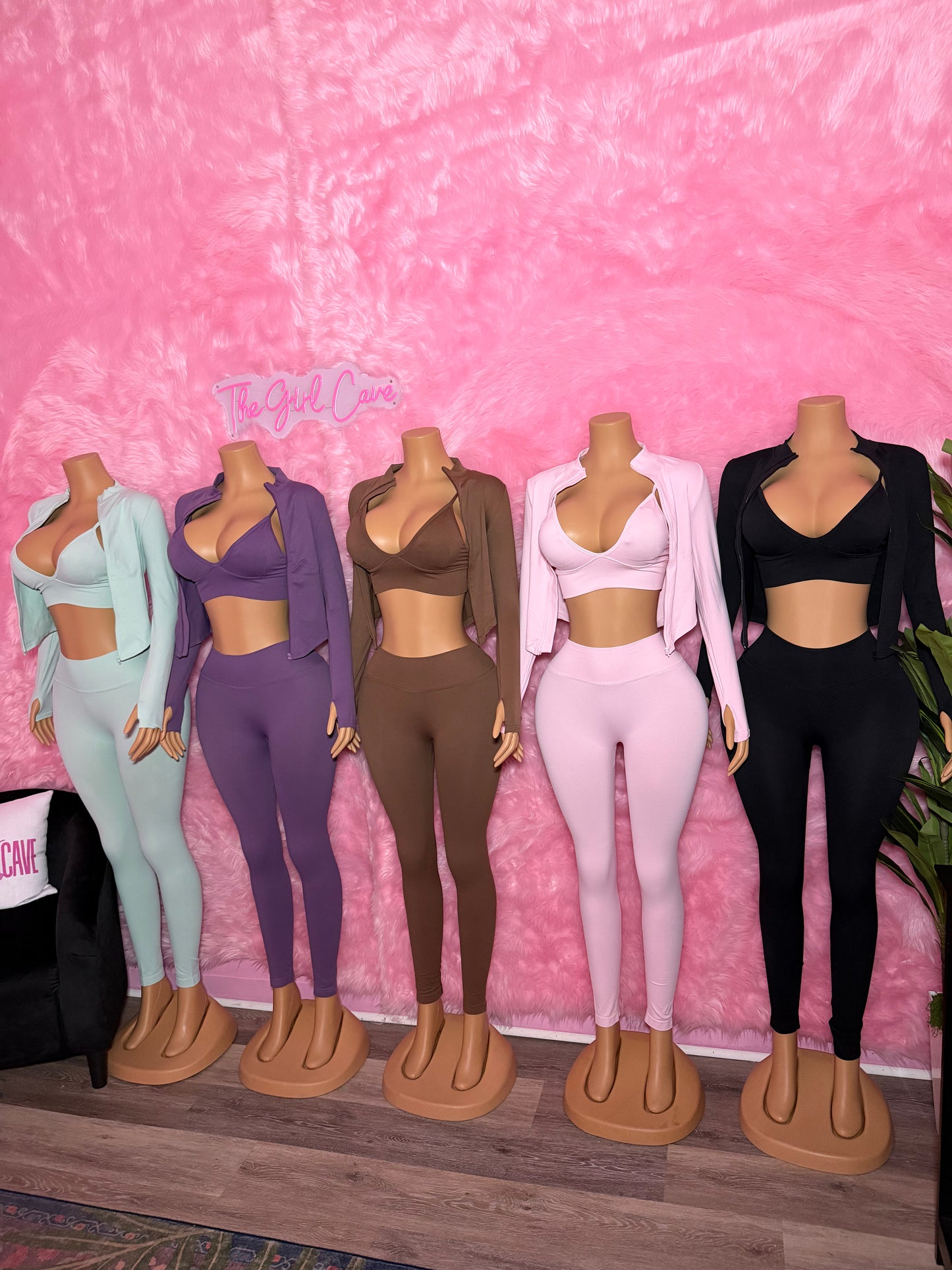 Athletic 3 Piece Legging Set