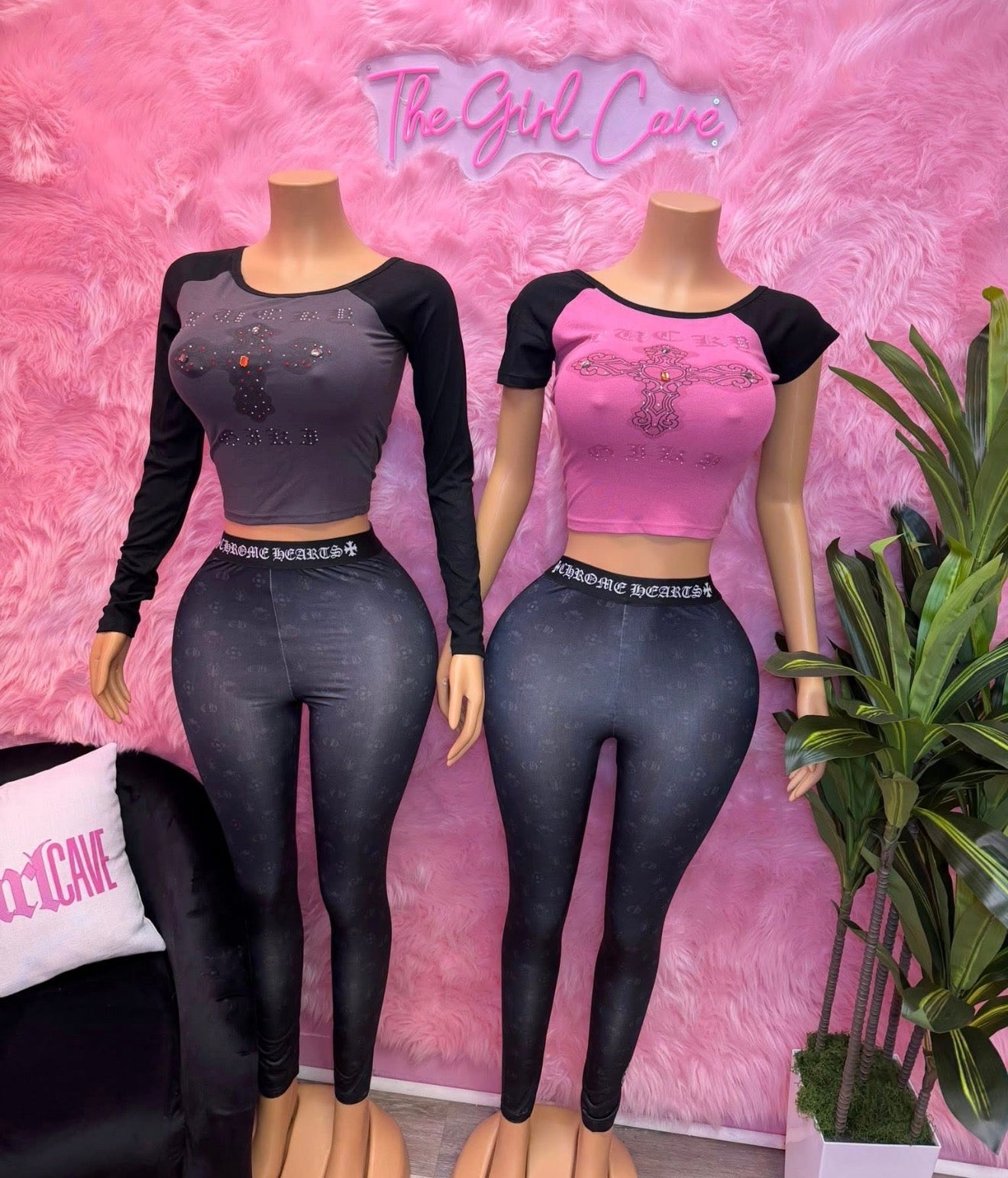 Chrome Legging Set