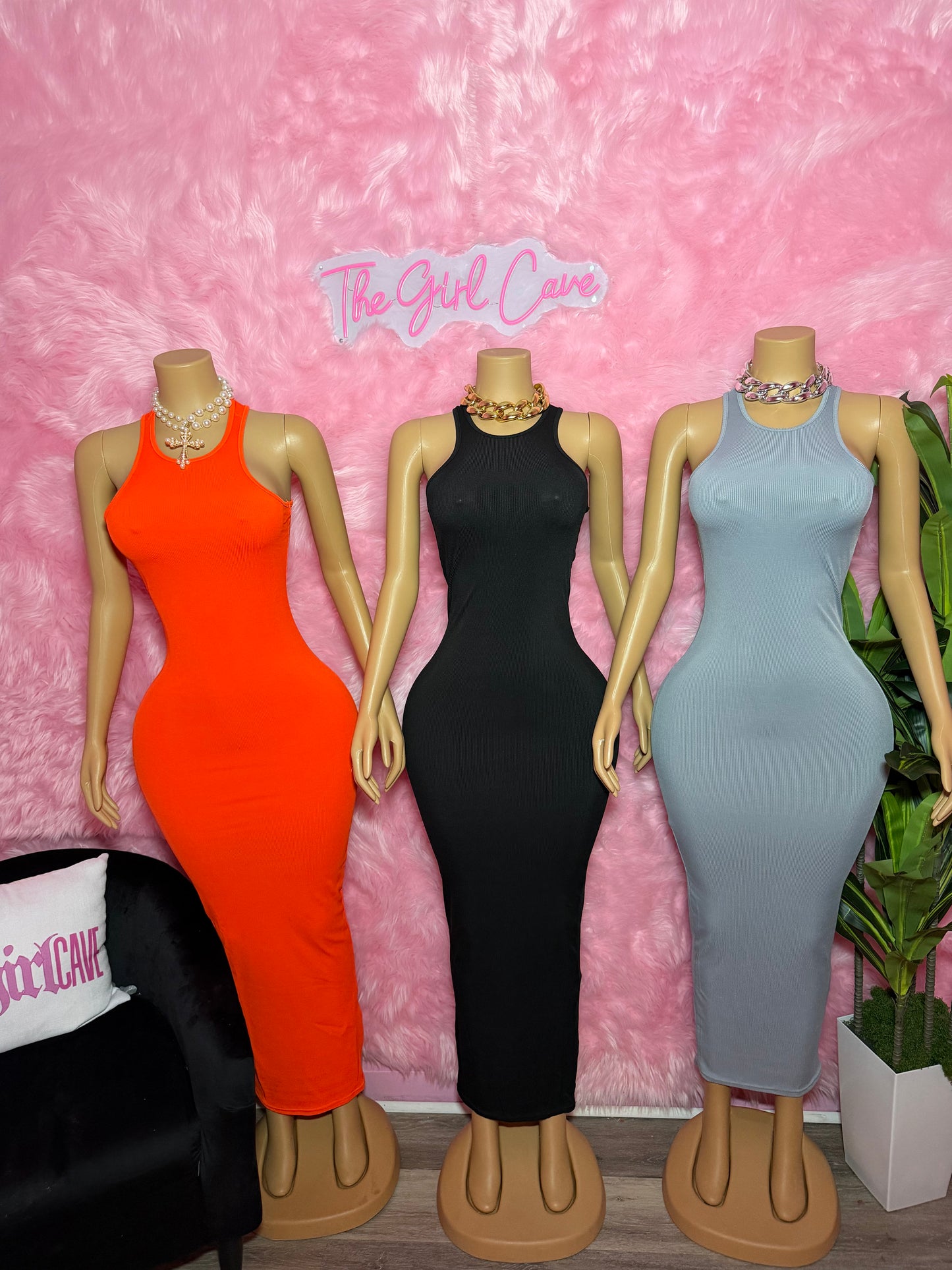 Racer Back Dress