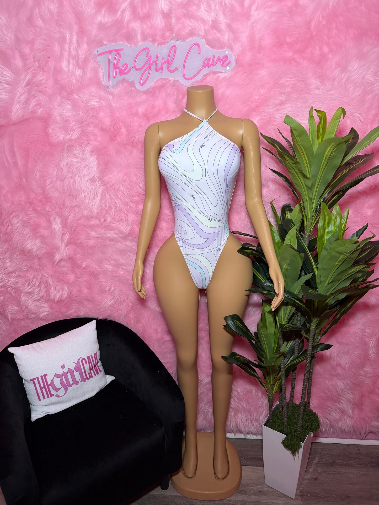 Purple Swirl One Piece